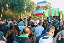 برگزاری همایش بزرگ پیاده‌روی کارکنان وظیفه متأهل سپاه امام علی بن ابی طالب (علیه‌السلام) استان قم