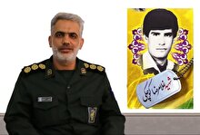پیام تسلیت فرمانده ناحیه مقاومت بسیج کاشان در پی درگذشت والده شهید کوچکی راوندی