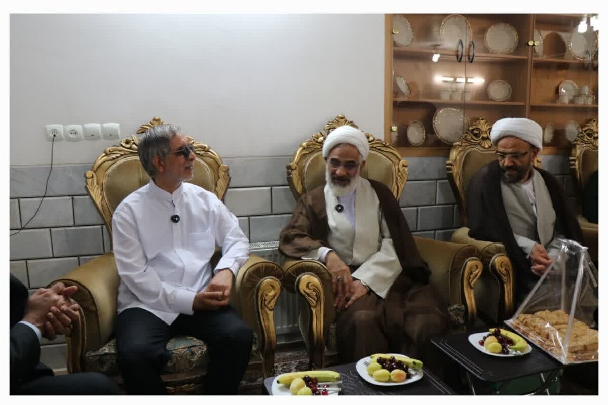 دیدار حجت‌الاسلام حاجی‌صادقی با جانباز سرافراز دفاع مقدس، علیرضا کیانی