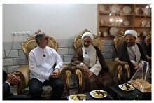 دیدار حجت‌الاسلام حاجی‌صادقی با جانباز سرافراز دفاع مقدس، علیرضا کیانی