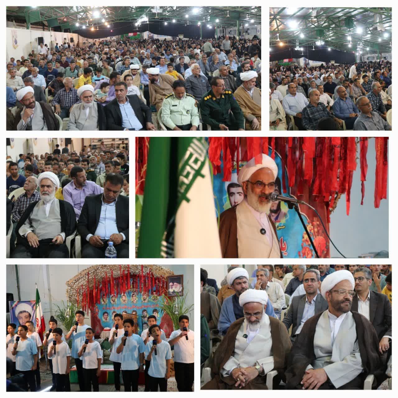 برگزاری مراسم یادواره شهدای روحانی و طلبه شهرستان مبارکه