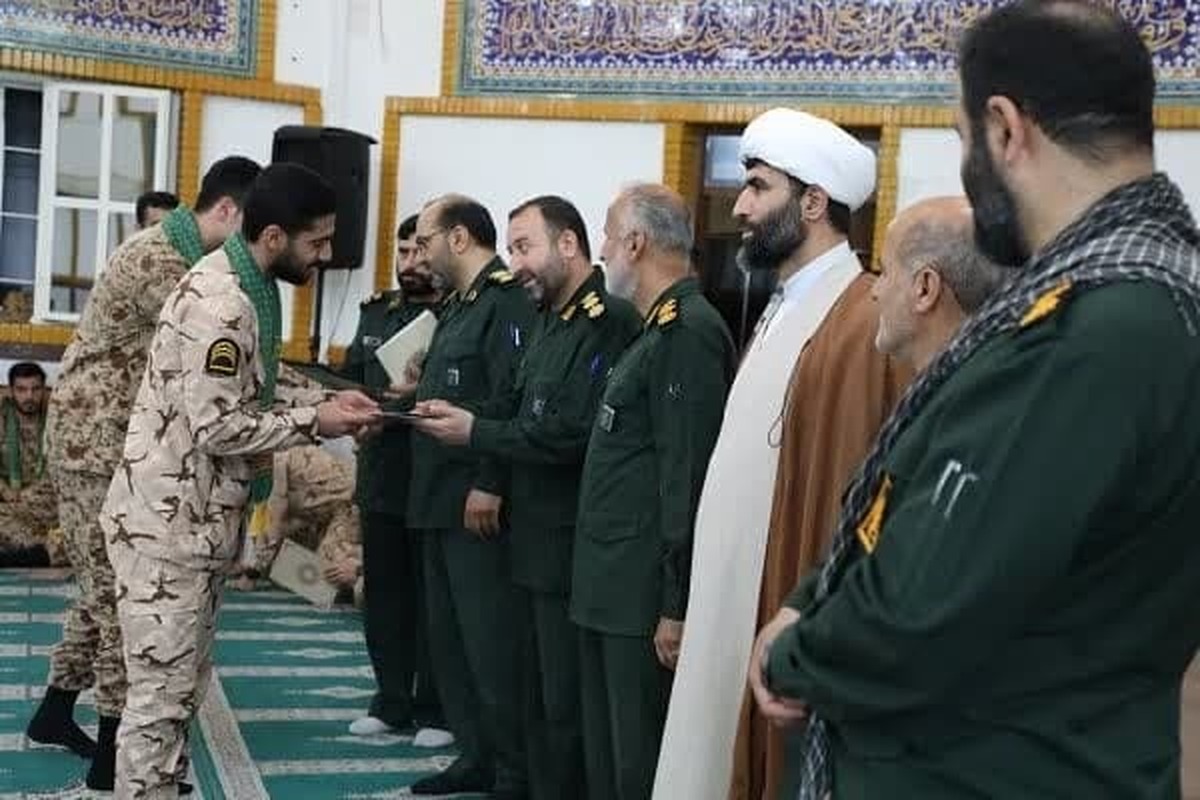 تجلیل از سربازان سادات سپاه قدس گیلان به مناسبت عید غدیر خم