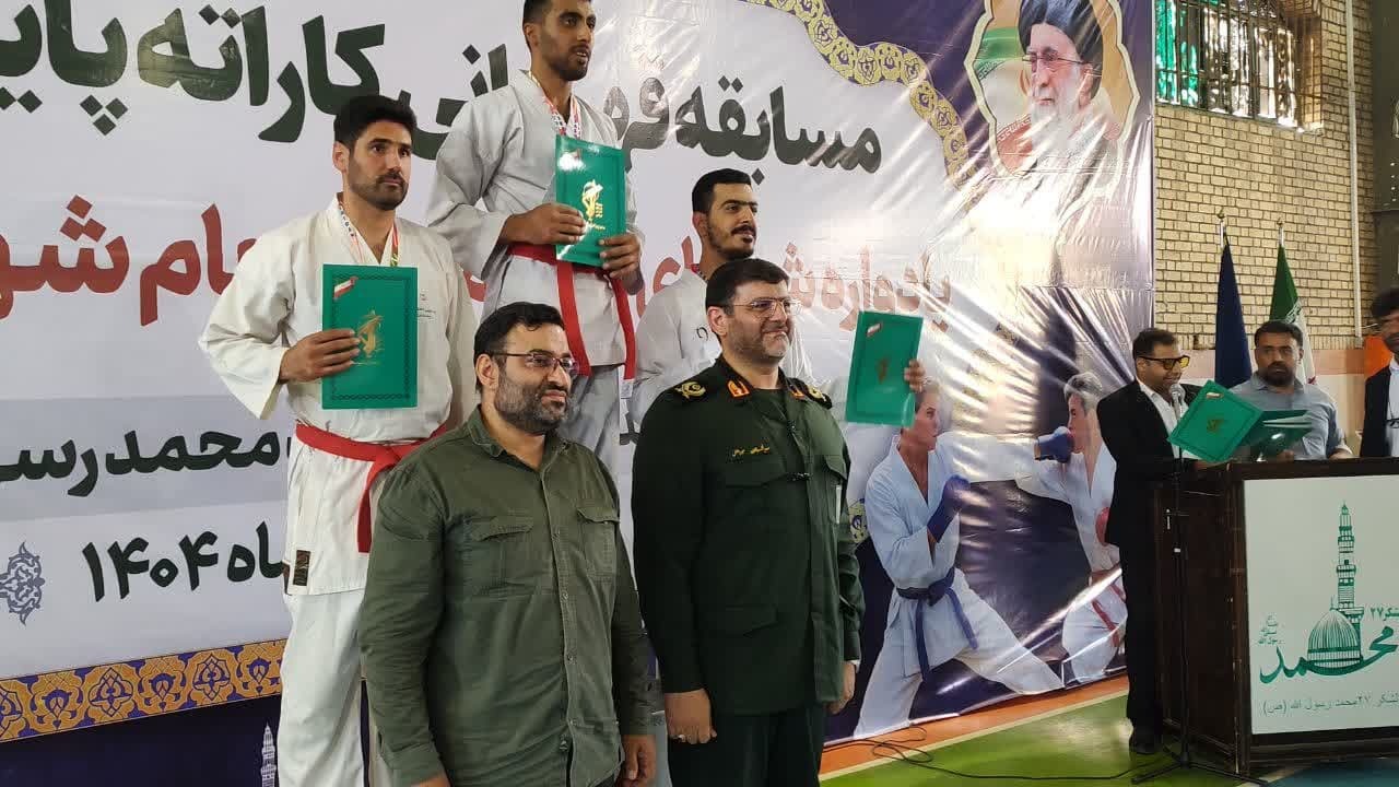 درخشش رزمی‌کاران سپاه کربلا در رقابت‌های کشوری کاراته