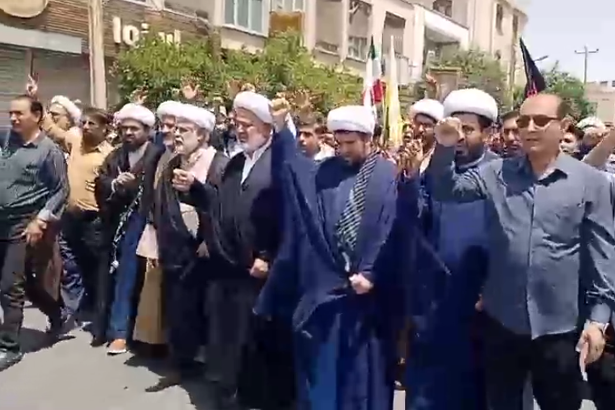 مردم کازرون با راهپیمائی خشم و انزجار خود را علیه اسرائیل و استکبار جهانی اعلام داشتند