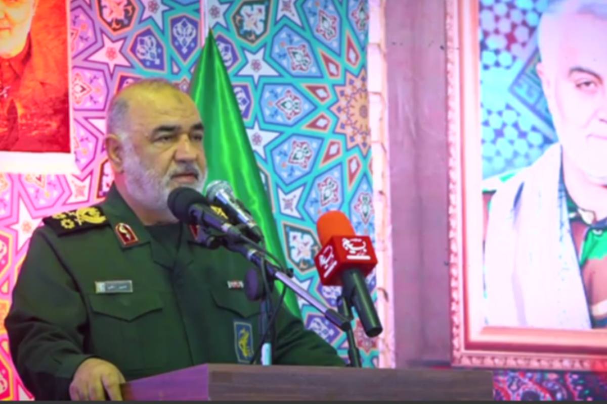 آخرین سخنرانی سپهبد شهید حاج حسین سلامی در کرمان