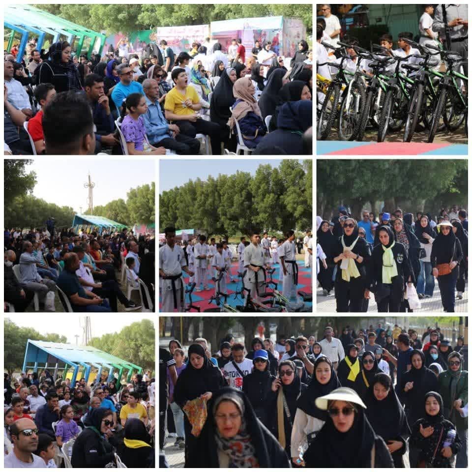 همایش بزرگ پیاده روی خانوادگی به مناسبت آزادسازی خرمشهر قهرمان در خرمشهر