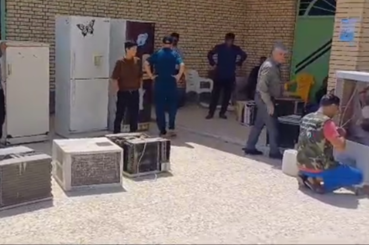 اردوی جهادگران گروه جهادی فدائیان رهبری بسیج سازمان آب و برق خوزستان در رودزرد شهرستان رامهرمز