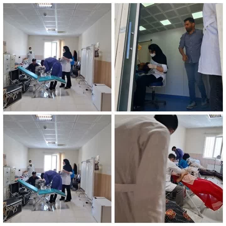 برگزاری اردوی جهادی میز خدمت (اعزام اکیپ دندانپزشکی) به نیابت از رئیس جمهور