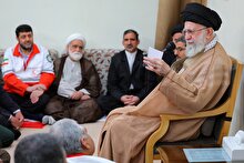 دیدار اعضای ستاد برگزاری کنگره ملی شهدای امدادگر با رهبر انقلاب