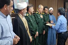 تجلیل از استاد نمونه جهادی در شهرستان کازرون