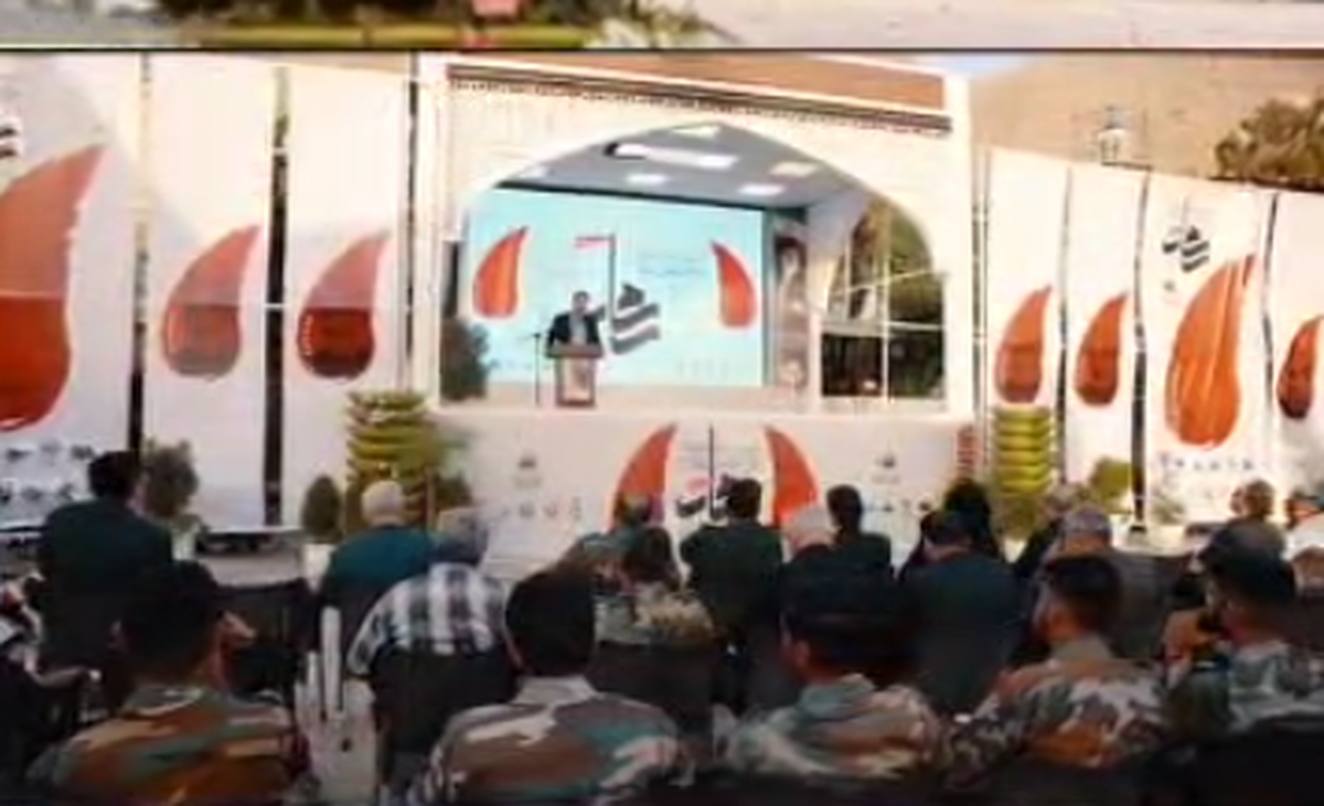مراسم افتتاحیه ششمین جشنواره بین‌المللی فیلم کوتاه دفاع مقدس و مقاومت رسام کرمان