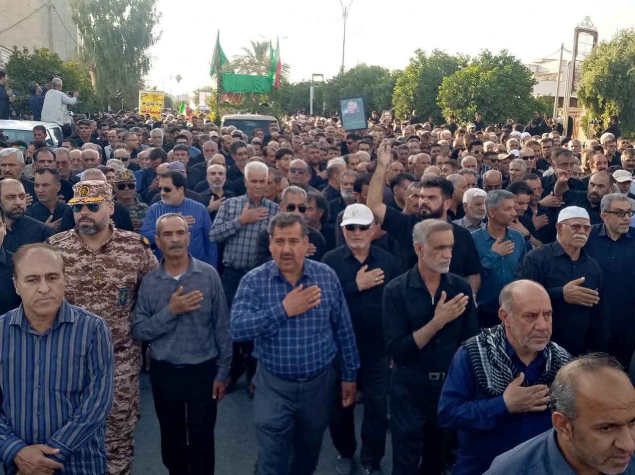 سردار گمنام، سرلشکر شهید‌‌ حاج فضل الله نوذری در آغوش خاک آرام گرفت
