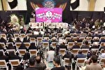 حضور انقلابی مردم قزوین در مراسم گرامیداشت شهدای جنگ تحمیلی در حمله تروریستی رژیم غاصب اسرائیل