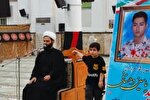 مراسم ختم شهید مدافع امنیت شهید یاسین دهستانی برگزار شد