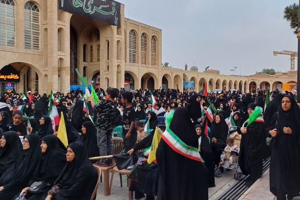 از کرمان تا کربلا، بانوان زینبی آمدند تا بگویند ما ایستاده‌ایم