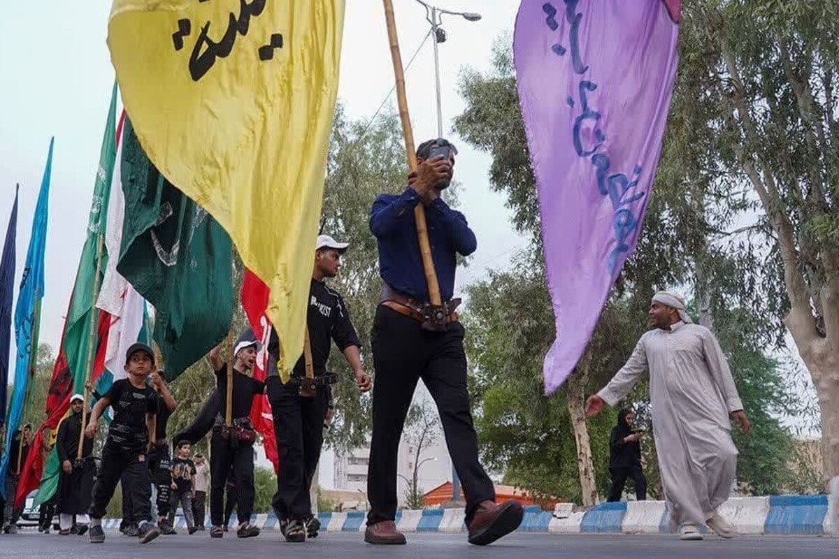 اولین کاروان پیاده روی عازم کربلا شد