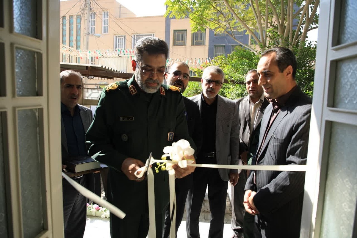 حضور فرمانده سپاه الغدیر در آیین افتتاح مرکز توانمندسازی بهبودیافتگان اعتیاد به میزبانی بهزیستی استان یزد