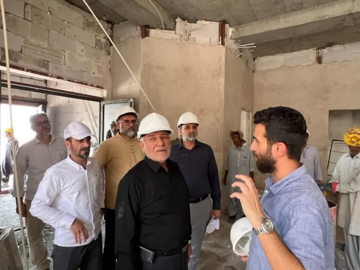 بازدید فرمانده قرارگاه سازندگی خاتم‌الانبیاء(ص) از پروژه ملی راه‌آهن چابهار–زاهدان