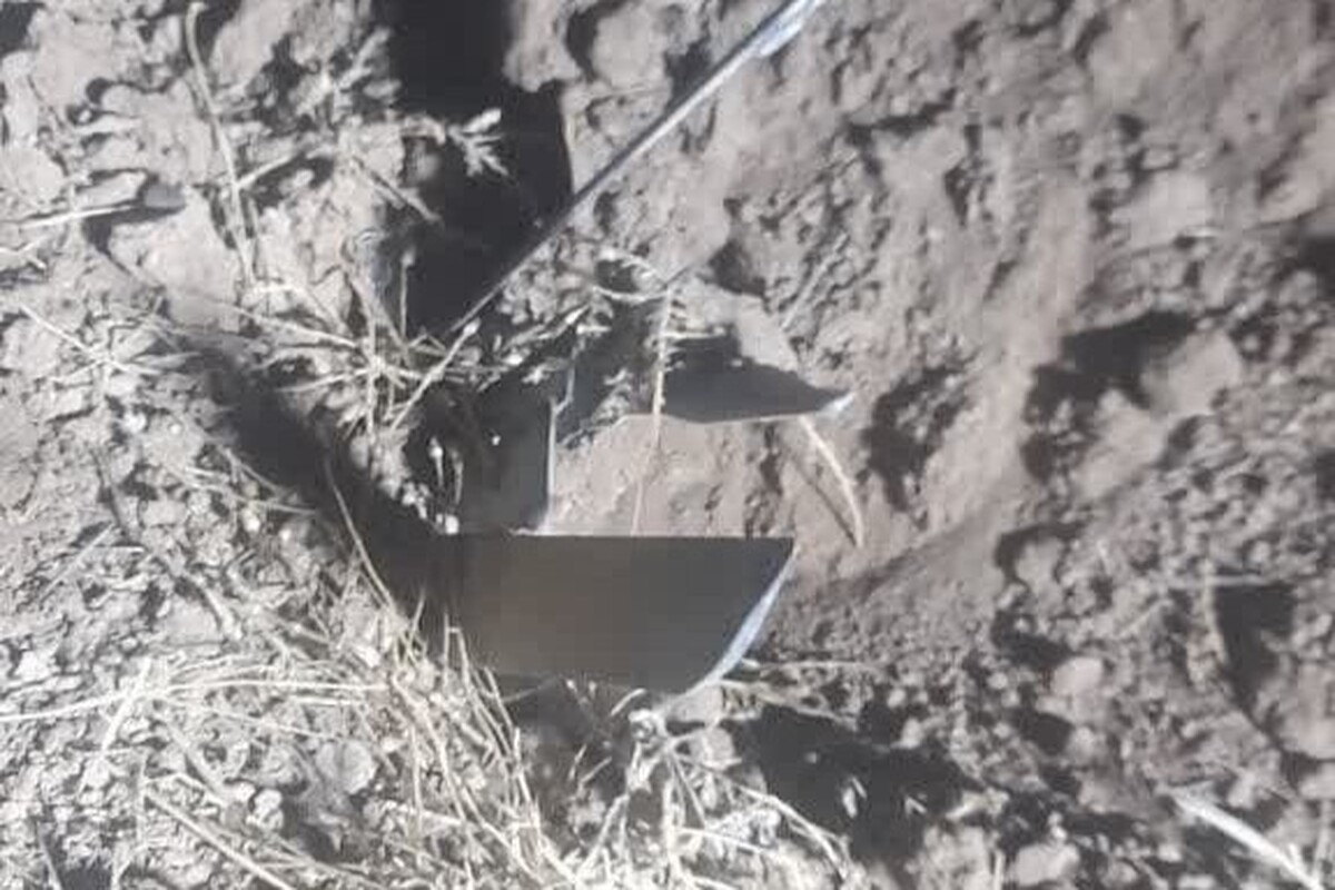 انهدام یک فروند پهپاد دشمن متخاصم در روستای آبخور بخش دشتابی قزوین