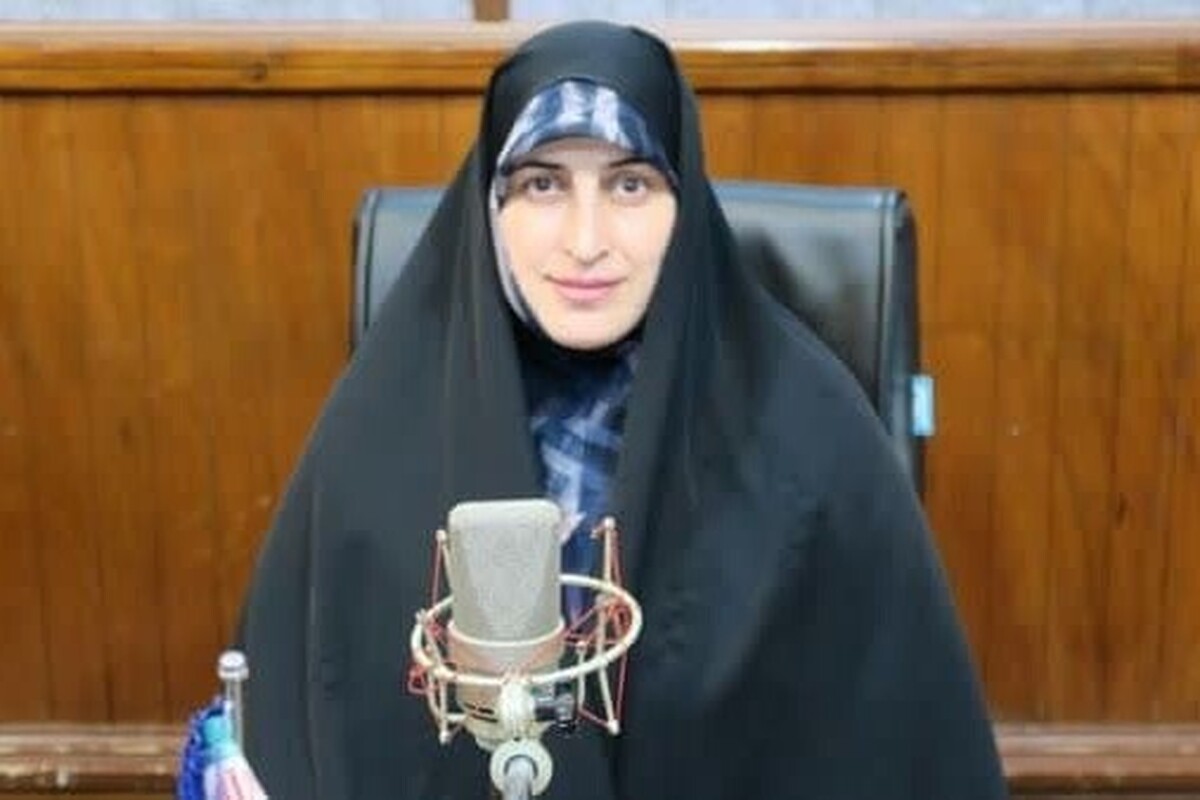 وداع با تنها بانوی بسیجی مسئول در جنگ ۱۲ روزه