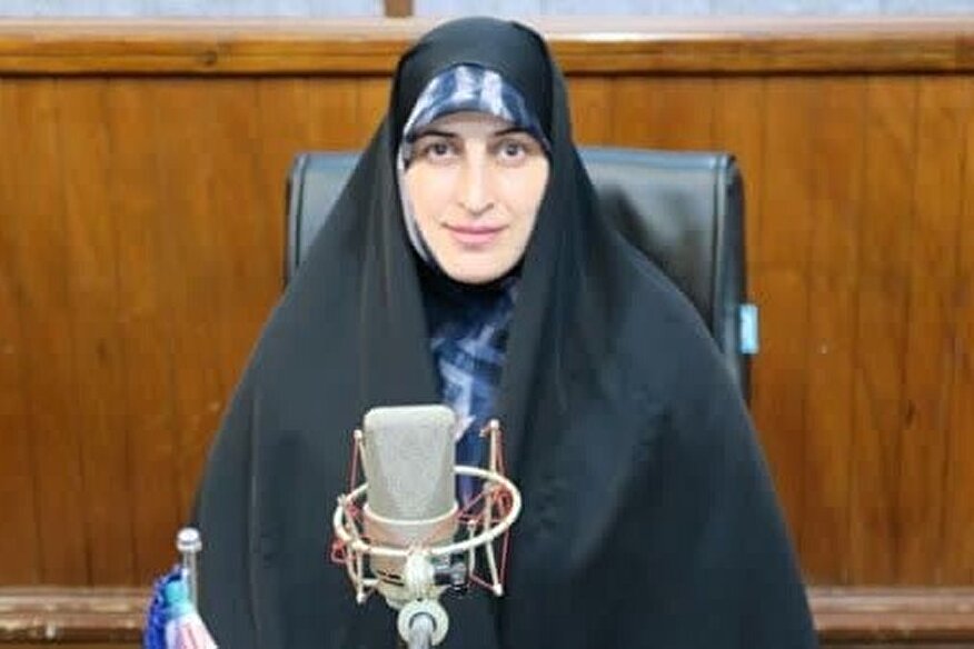 وداع با تنها بانوی بسیجی مسئول در جنگ ۱۲ روزه
