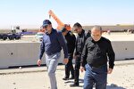 بازدید میدانی سردار حاجی زمانی از پروژه راهبردی آزادراه حرم تا حرم