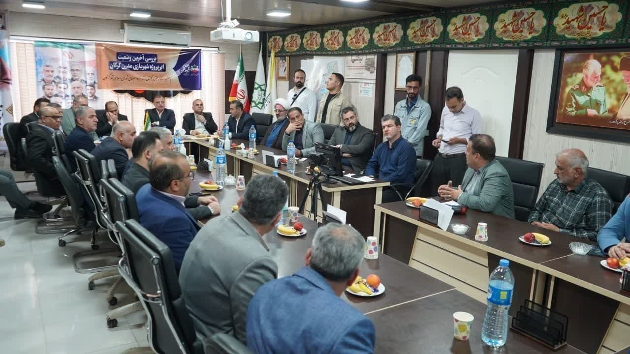 بازدید استاندار گلستان از اَبَرپروژه شهربازی مدرن گرگان