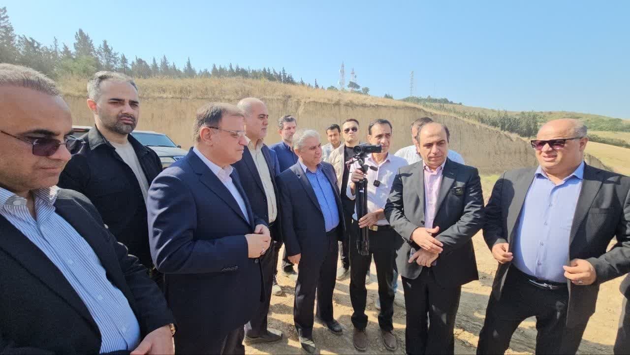 بازدید استاندار گلستان از اَبَرپروژه شهربازی مدرن گرگان