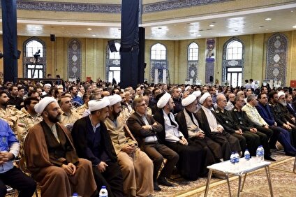برگزاری مراسم چهلم شهدای اقتدار ایران در ایلام