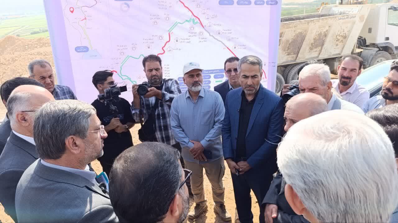 بازدید استاندار لرستان و سخنگوی مجلس شورای اسلامی از ابر پروژه راهآهن دورود - خرمآباد - بروجرد بازدید استاندار لرستان و سخنگوی مجلس شورای اسلامی از ابر پروژه راهآهن دورود - خرمآباد - بروجرد