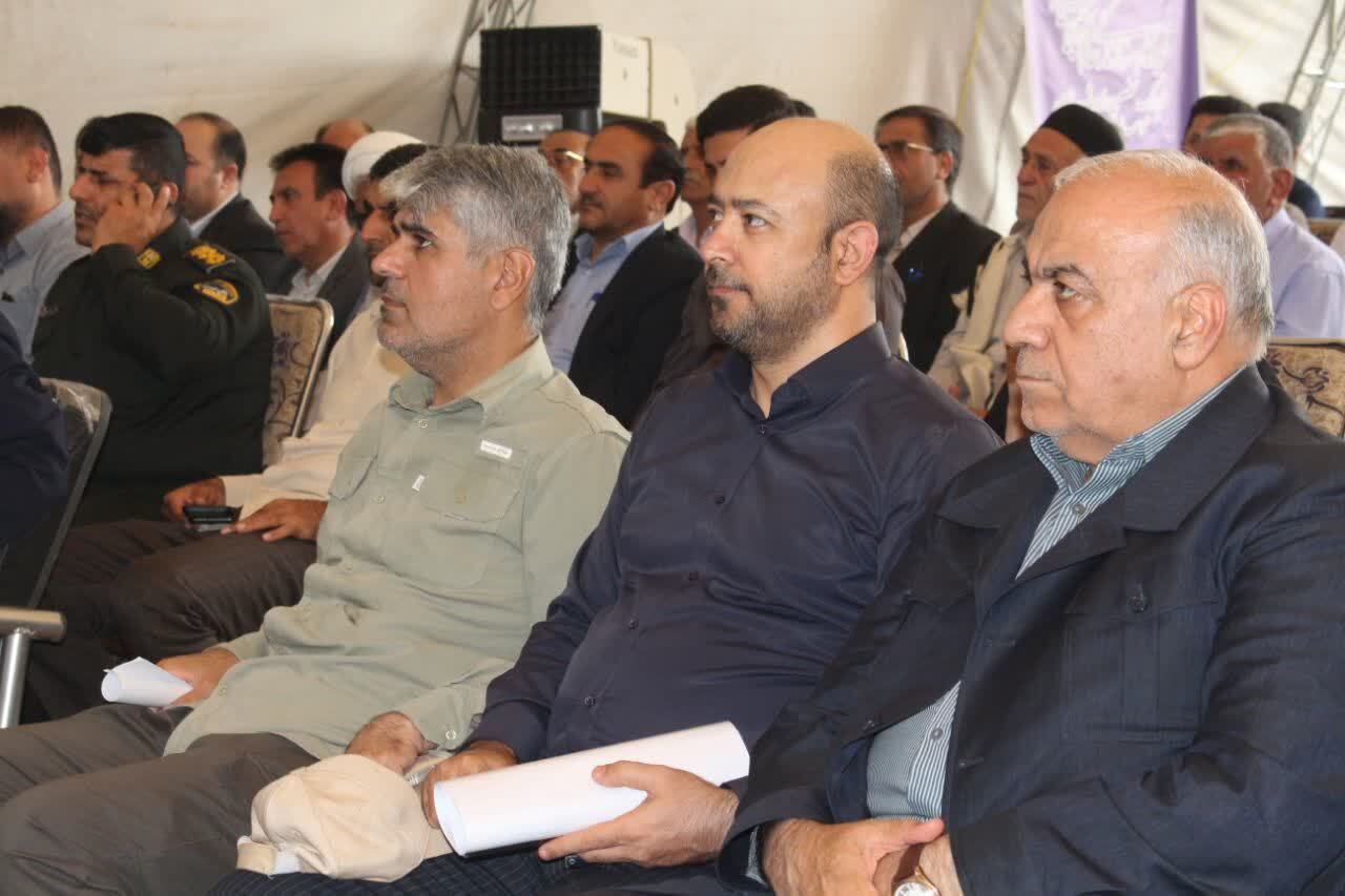 آیین کلنگ‌زنی عملیات تعریض کمربندی ایذه  برگزار شد