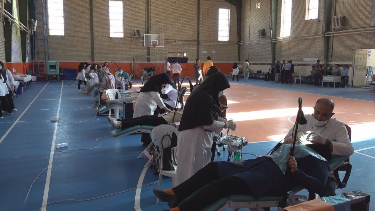 خدمات دندان‌پزشکی جهادی در موچش