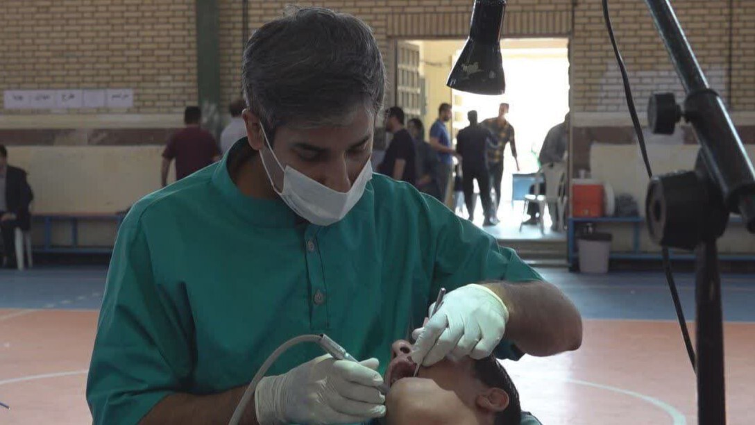 خدمات دندان‌پزشکی جهادی در موچش