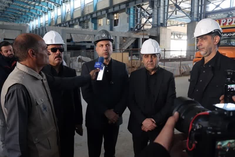 بازدید استاندار آذربایجانشرقی از کارگاه تولید کاتد مس سونگون بازدید استاندار آذربایجانشرقی از کارگاه تولید کاتد مس سونگون