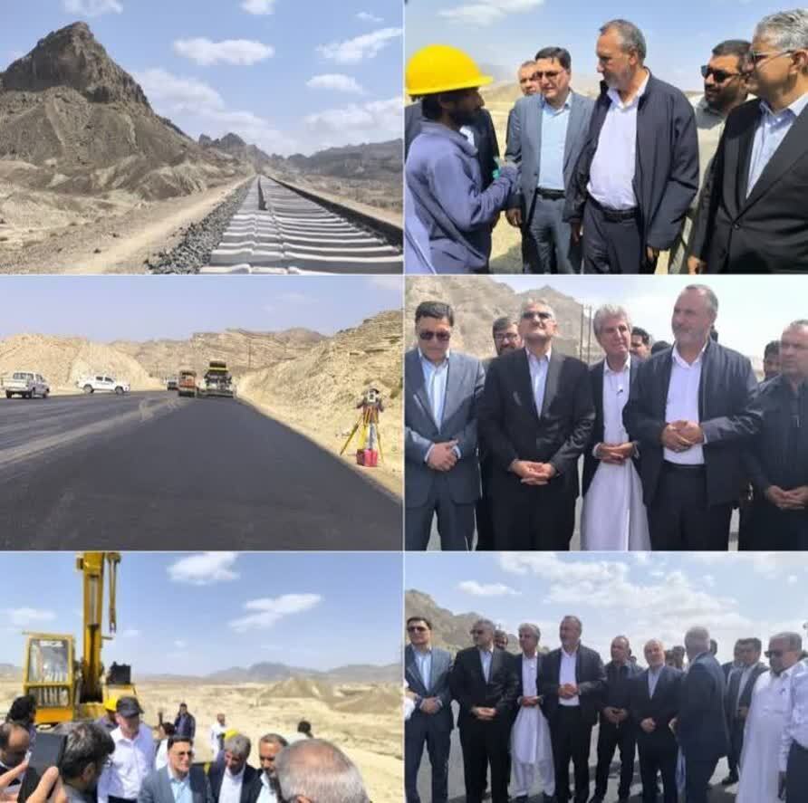 بازدید رئیس و اعضای کمیسیون عمران مجلس شورای اسلامی از اَبَرپروژه راهبردی راهآهن چابهار–زاهدان بازدید رئیس و اعضای کمیسیون عمران مجلس شورای اسلامی از اَبَرپروژه راهبردی راهآهن چابهار–زاهدان