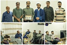 دیدار با خانواده دارای سه شهید در کازرون