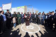 آغاز عملیات ساخت مدرسه ۹ کلاسه در روستای کاسین ورزقان با مشارکت قرارگاه سازندگی خاتم‌الانبیاء(ص)