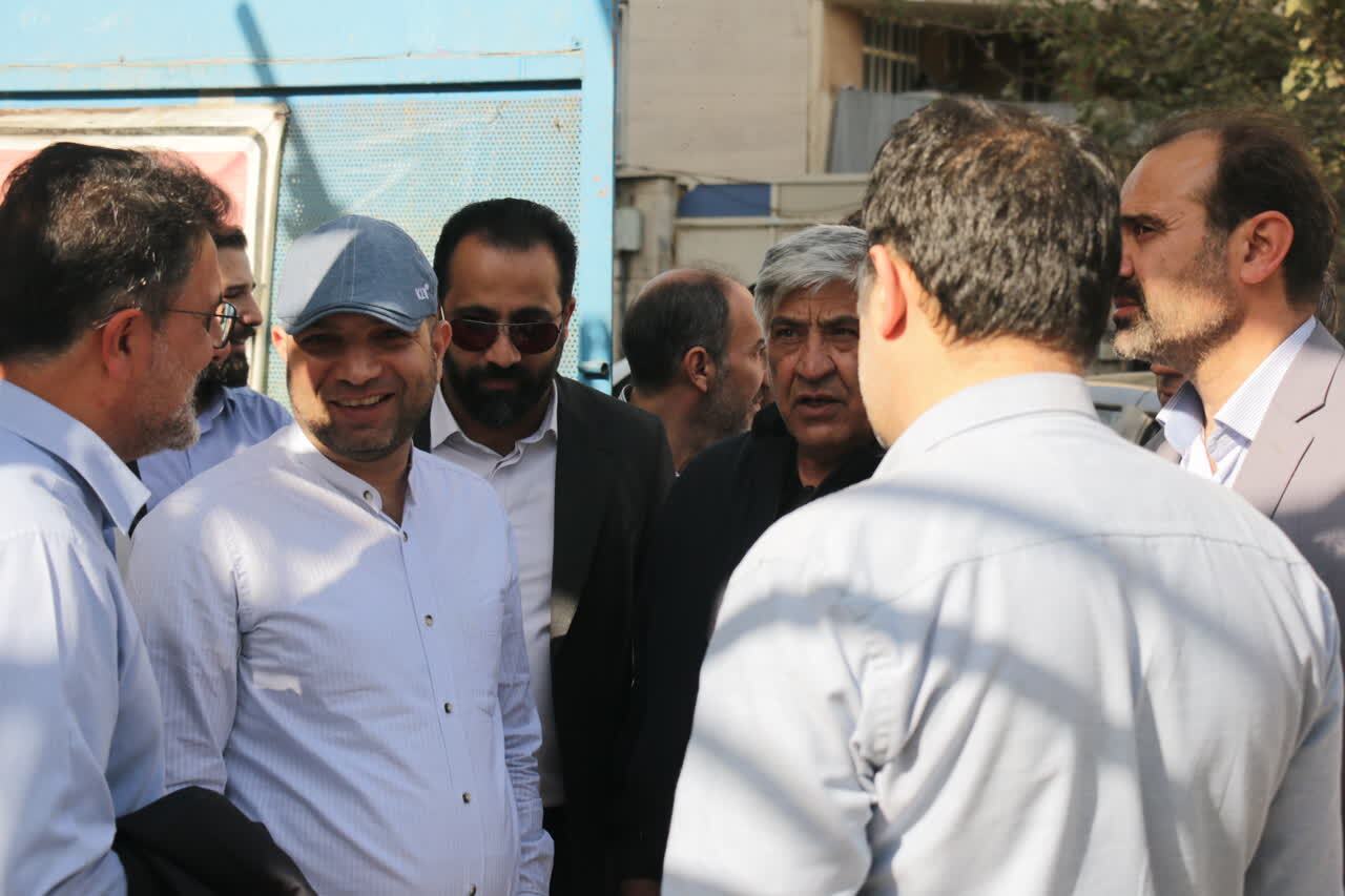 بازدید مدیرعامل سازمان حمل‌ونقل و ترافیک از پروژه‌های پارکینگ «اعتماد» و «گلستانی» در منطقه ۱۰ تهران