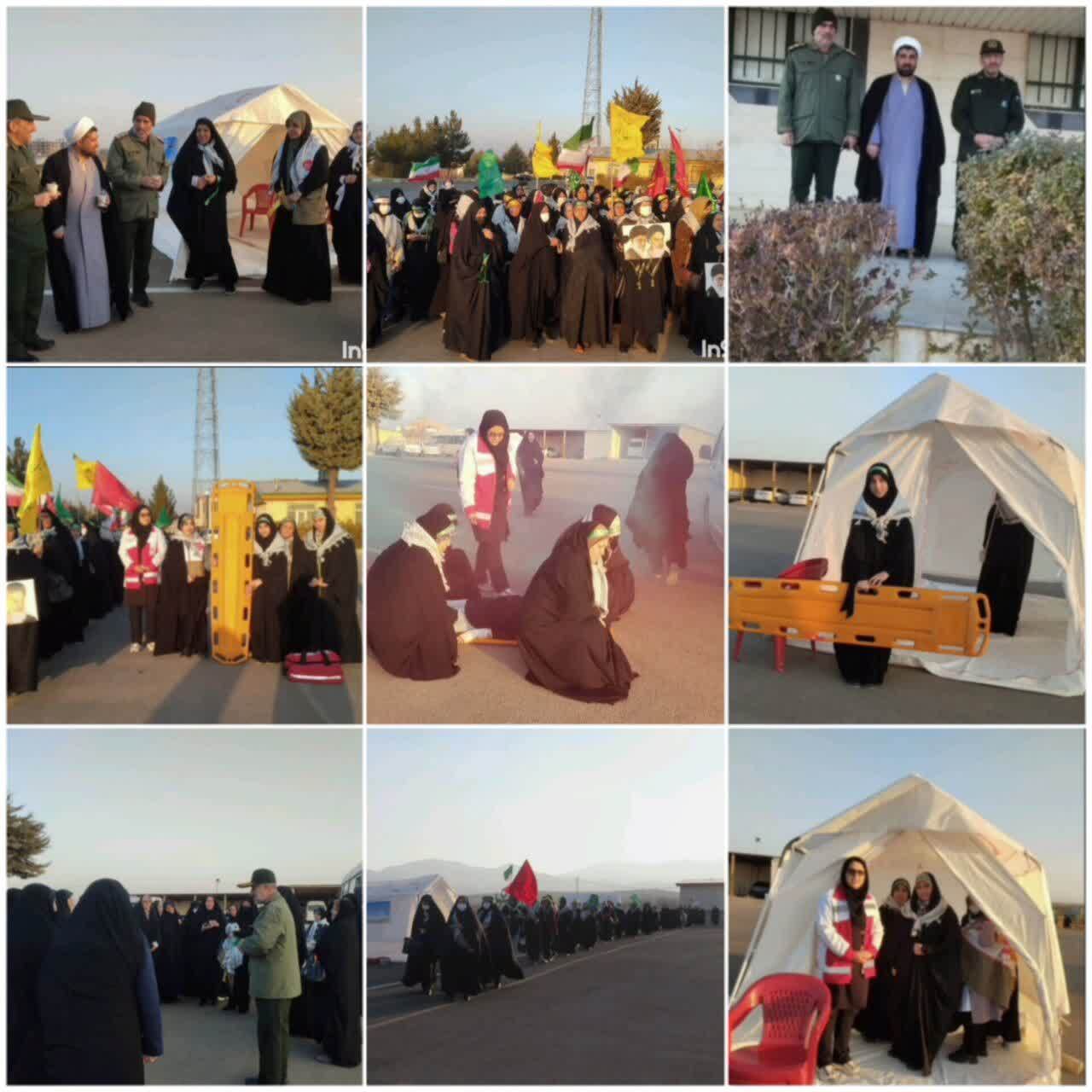 رزمایش امداد ونجات گردان های کوثر بسیج خواهران سپاه شهرستان ابهر رزمایش امداد ونجات گردان های کوثر بسیج خواهران سپاه شهرستان ابهر
