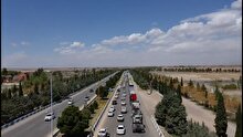 شکوه و عظمت کاروان خودرویی ۴۰ کیلومتری در کرمان