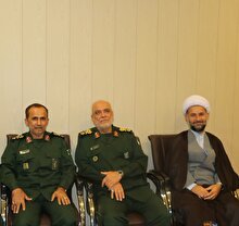 پیام فرمانده ارشد سپاه استان فارس و نمایندگی ولی‌فقیه در سپاه فجر فارس در پی شهادت سردار سیدمجید خادمی