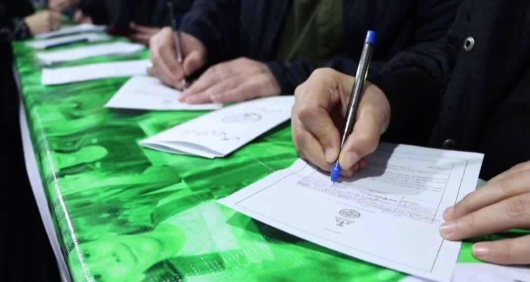 برپایی میز خدمت «حقوق‌یاران جهادگر» در رشت