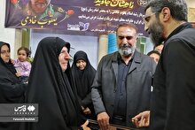 دیدار نماینده مقام معظم رهبری با خانواده سردار شهید یعقوب خادمی