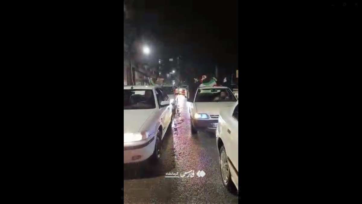 نمایش اقتدار مرزنشینان غیور پاوه با رژه خودرویی