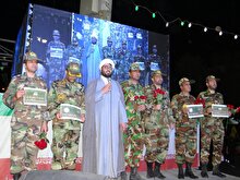 صد و یکمین شب حماسه در میادین اصفهان با حضوری گروه ارشد توپخانه ۴۴ ارتش اصفهان برگزار شد
