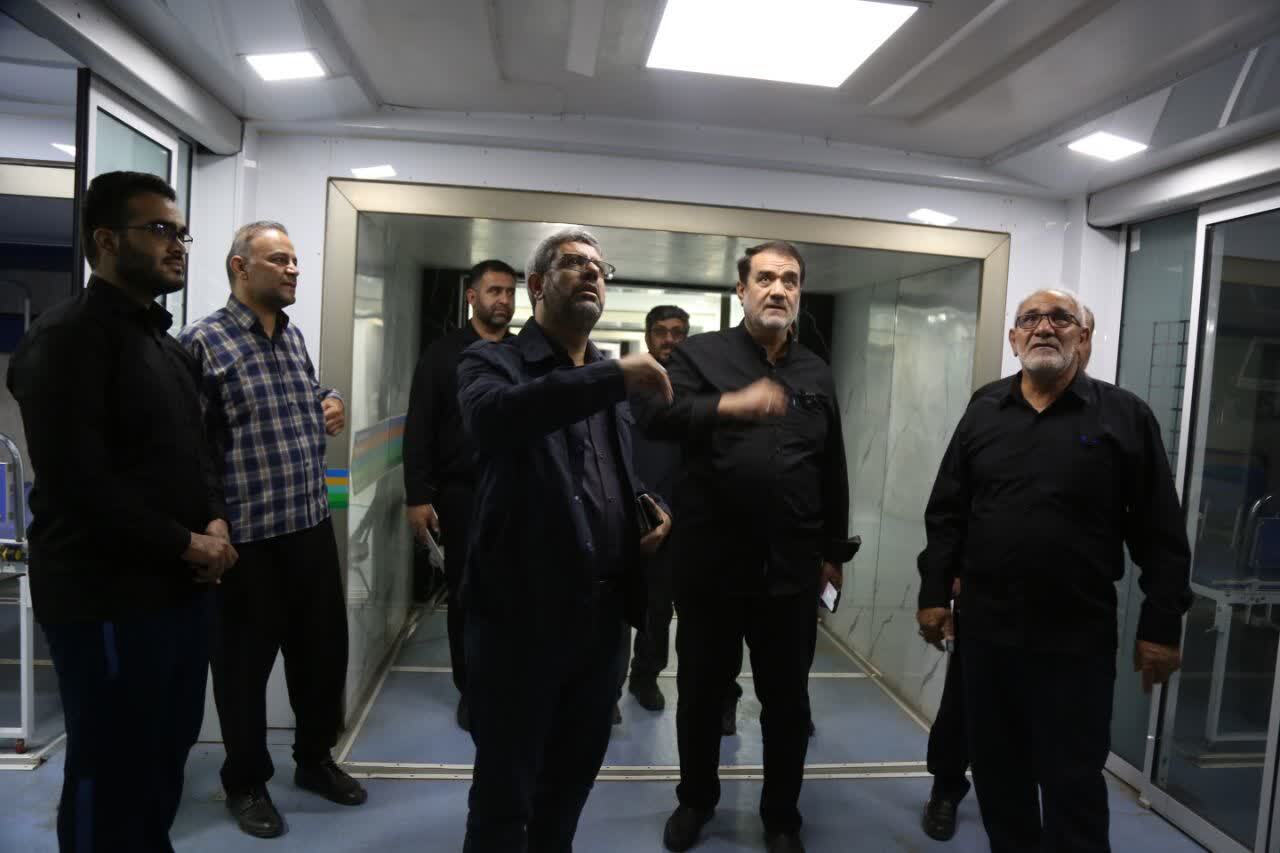 بازدید معاون بهداری رزمی نیروی زمینی سپاه از بیمارستان سیار امام حسین(ع)؛ آمادگی ۱۰۰ درصدی برای خدماترسانی رایگان بازدید معاون بهداری رزمی نیروی زمینی سپاه از بیمارستان سیار امام حسین(ع)؛ آمادگی ۱۰۰ درصدی برای خدماترسانی رایگان