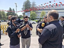 دعوت و حضور رسانه ها در محل نمایشگاه بین المللی تهران_سئول
