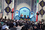 برگزاری مراسم یادبود رهبر شهید در مصلی کرج