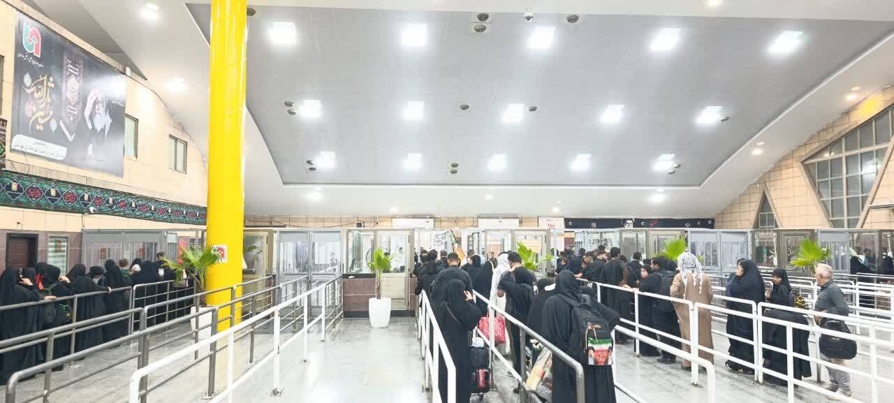 حال و هوای زائران اربعین حسینی در مرز شلمچه