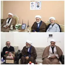 دیدار با خانواده شهیدان محمد جواد جانقربان و محمد صادق حسینی